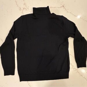 Banana Republic Men's Black Turtleneck Sweater